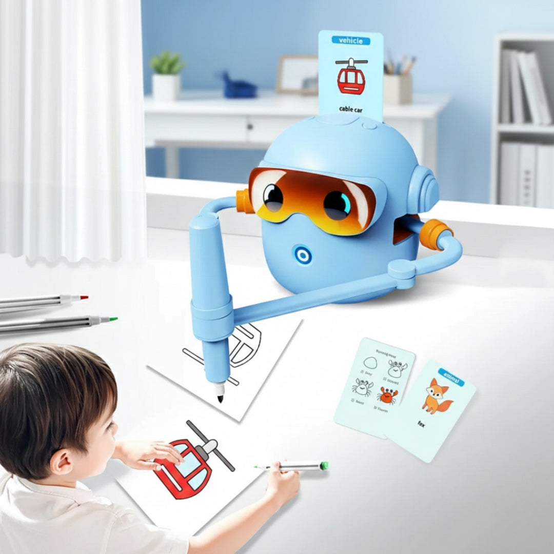DoodleGenius™ Voice-Interactive Drawing Robot GRWIBEOU