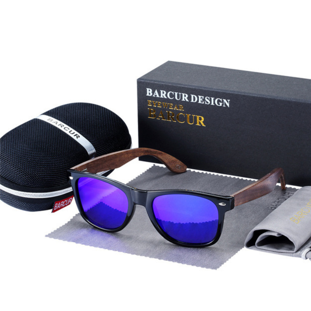 Luxury Black Walnut Polarized Sunglasses