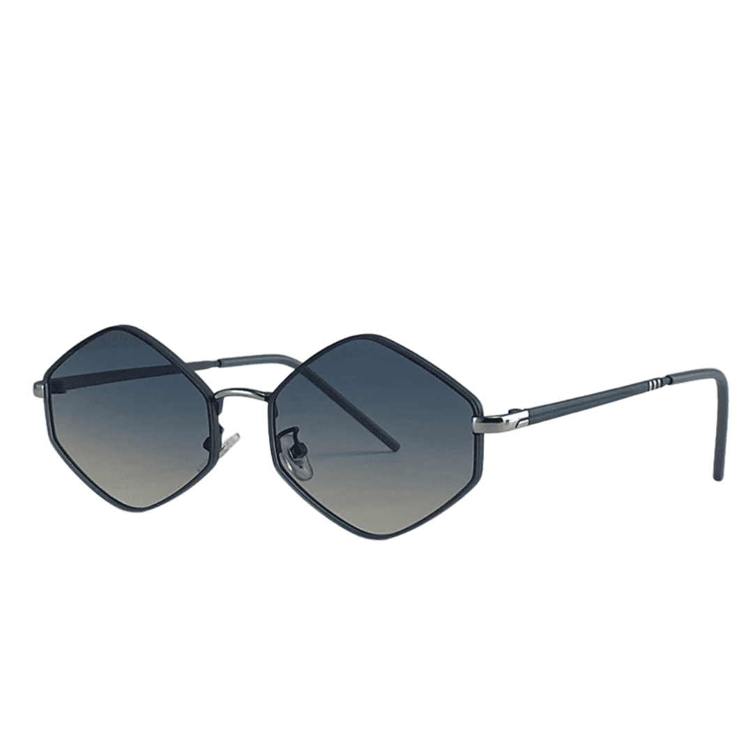 HexaLuxe™ Vintage Polygon Sunglasses (UV400) - Smalchanco