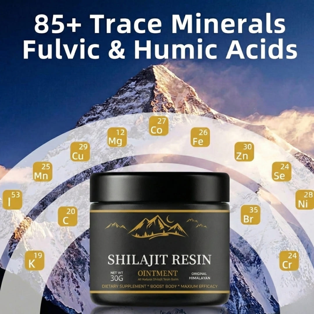 Aureli Purea® Himalayan Shilajit Resin – High Fulvic Acid Energy & Immune Support SMCH