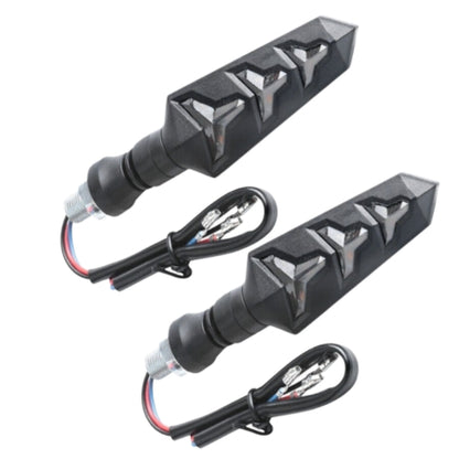 2023 Motorcycle LED Turn Fishbone Running Signals