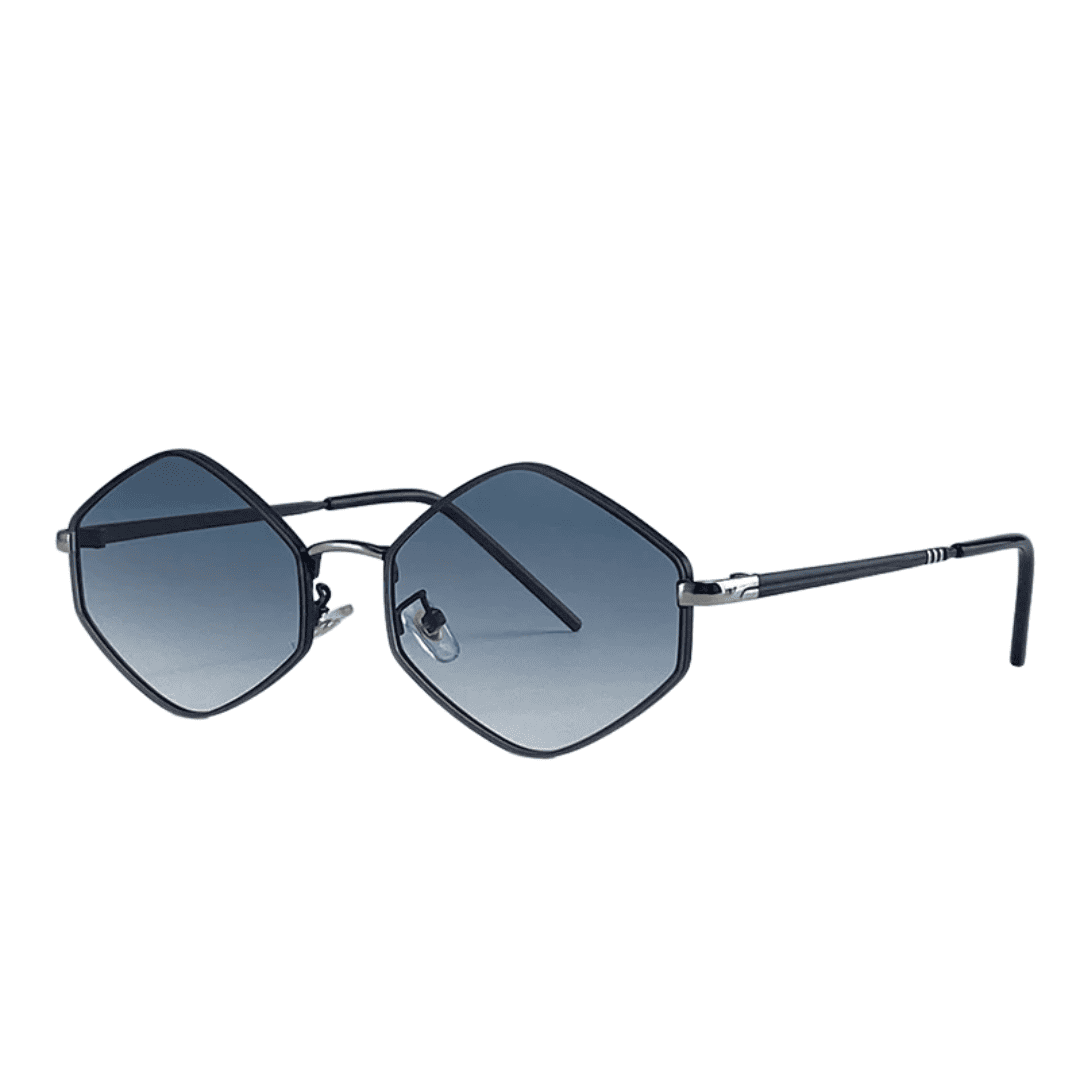 HexaLuxe™ Vintage Polygon Sunglasses (UV400) - Smalchanco
