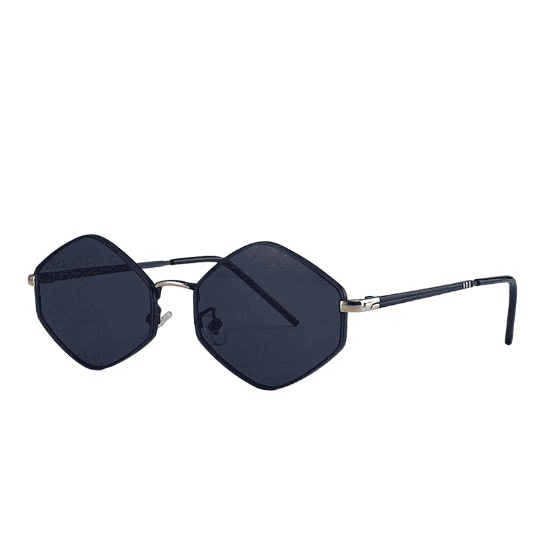 HexaLuxe™ Vintage Polygon Sunglasses (UV400) - Smalchanco