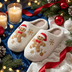 Sweethearts Cozy Pair  Xmas Slippers Smalchanco