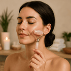 GUA SHA Natural Face Scraper Massager Jade Stone Roller YOOKIILYE