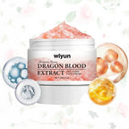 Wiyun Dragon Blood Extract face cream jar with decorative elements on a light background
