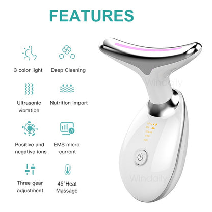 Anti-Wrinkle Facial Lifting Double Chin Reducer Skin Tightening Massager