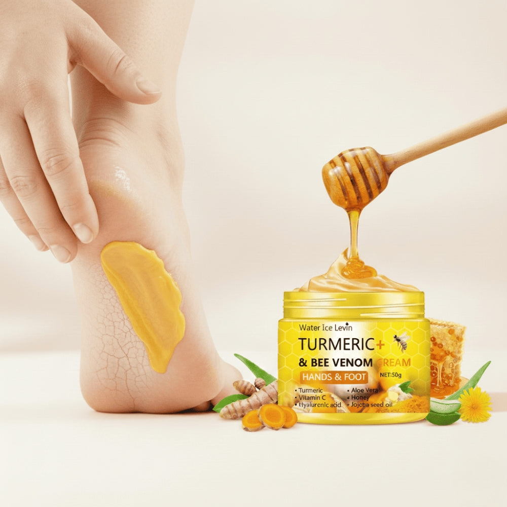 Turmeric Bee Venom Crack Repair Cream Smalchanco