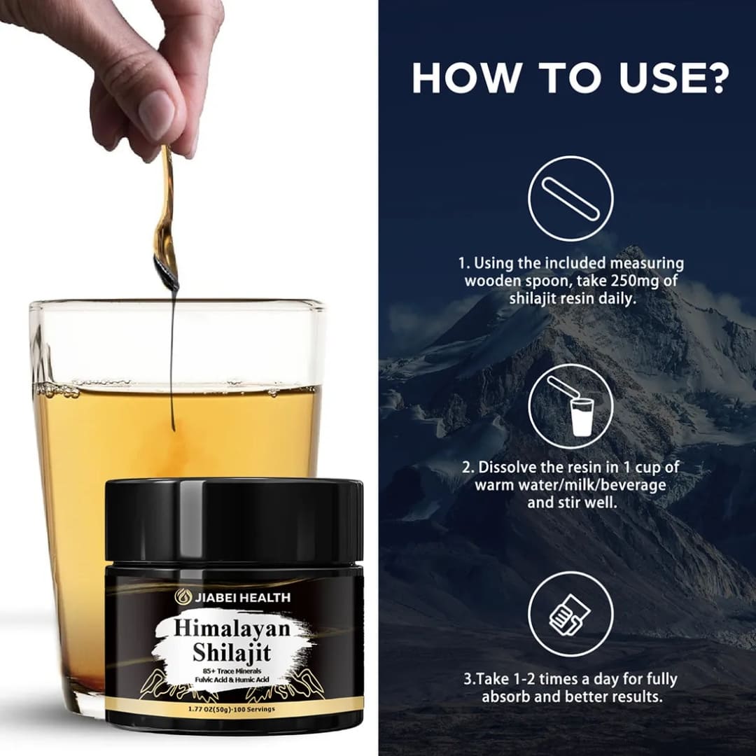 Aureli Purea® Himalayan Shilajit Resin – High Fulvic Acid Energy & Immune Support SMCH