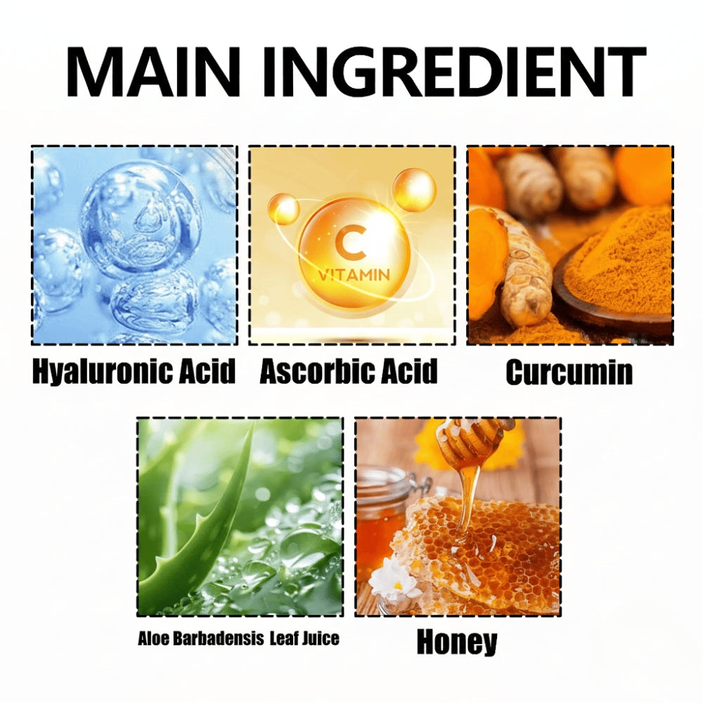 Turmeric Bee Venom Crack Repair Cream Smalchanco