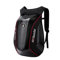 Carbon Fiber Hard Shell  Expandable Motorcycle Helmet Waterproof Backpack MJMOTO