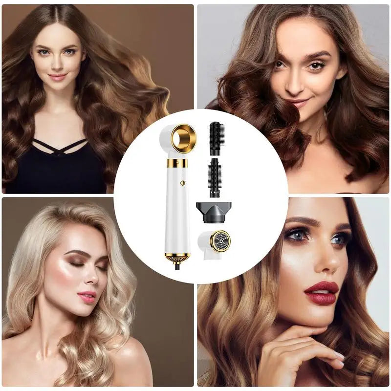 5 in 1 Hot Air Brush Hair Care Ionic Shaping Blow Dryer