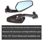 Motorcycle 360 ° Rear View Side Mirrors SmalchanCo