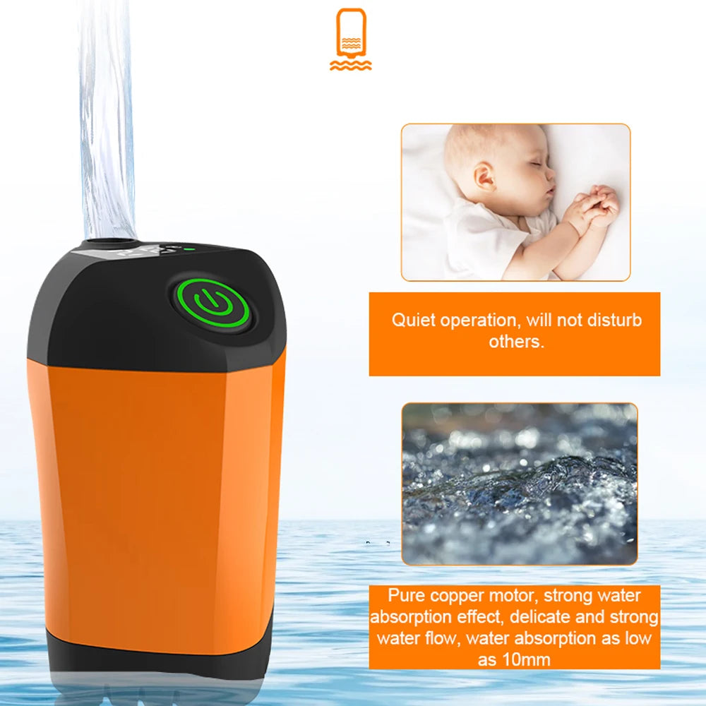 Outdoor Portable Camping Shower with Digital Display