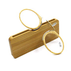 Rimless Portable Nose Clip Reading Glasses