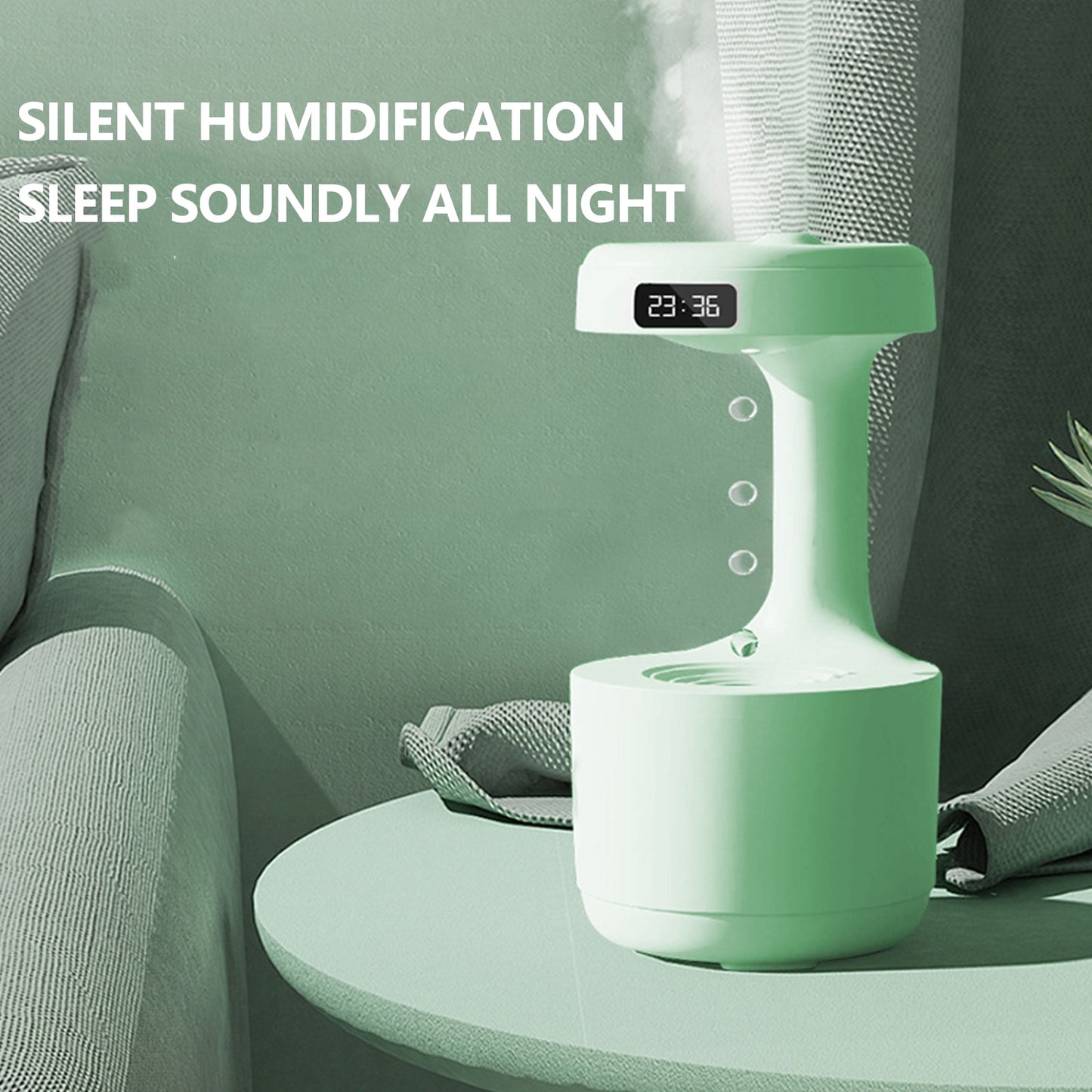 Anti-Gravity Water Drop Humidifier