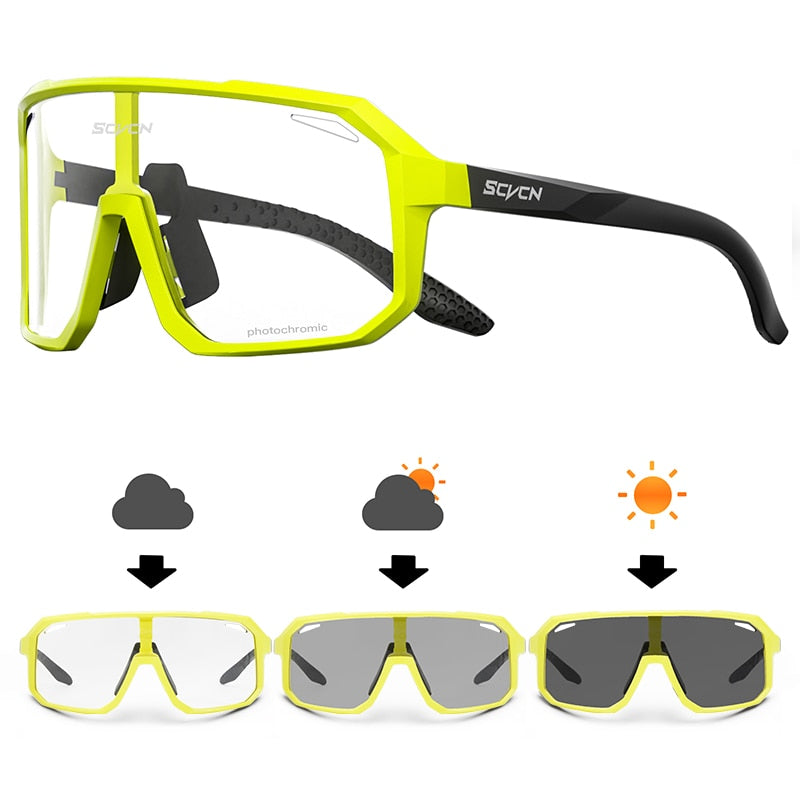 Photochromic UV400 Cycling Sunglasses