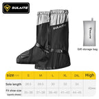 Motorcycle Waterproof Reflective Rain Boots Cover Sulaite