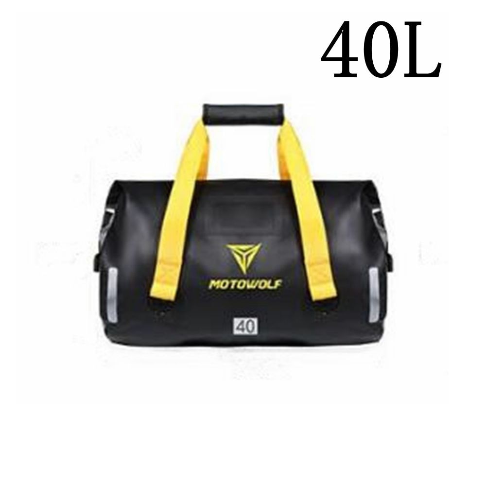 MOTOWOLF - Motorcycle Waterproof Tail Bag - 40/66/80/90L MOTOWOLF