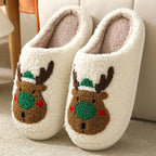 Sweethearts Cozy Pair  Xmas Slippers Smalchanco