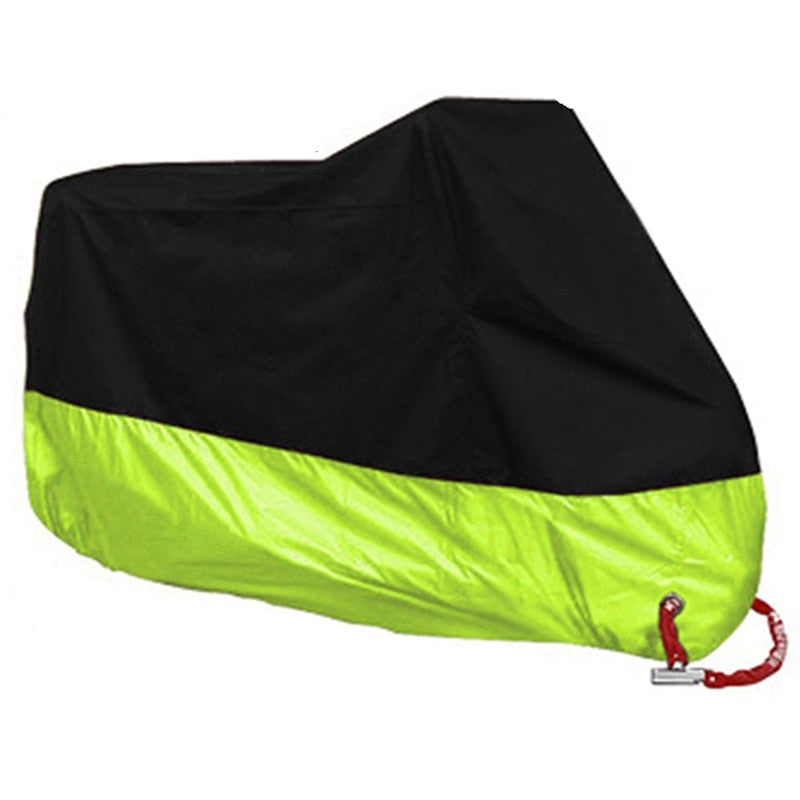 Universal Motorcycle Cover - UV protector, Waterproof, Windproof, Dustproof and Sun Protector