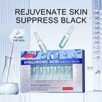 Vitamin C Face Whitening Serum Dark Spots Freckles Removal Hyaluronic Pore Minimizer Anti Aging Wrinkle Remove Golder Essence Smalchanco