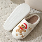 Sweethearts Cozy Pair  Xmas Slippers Smalchanco