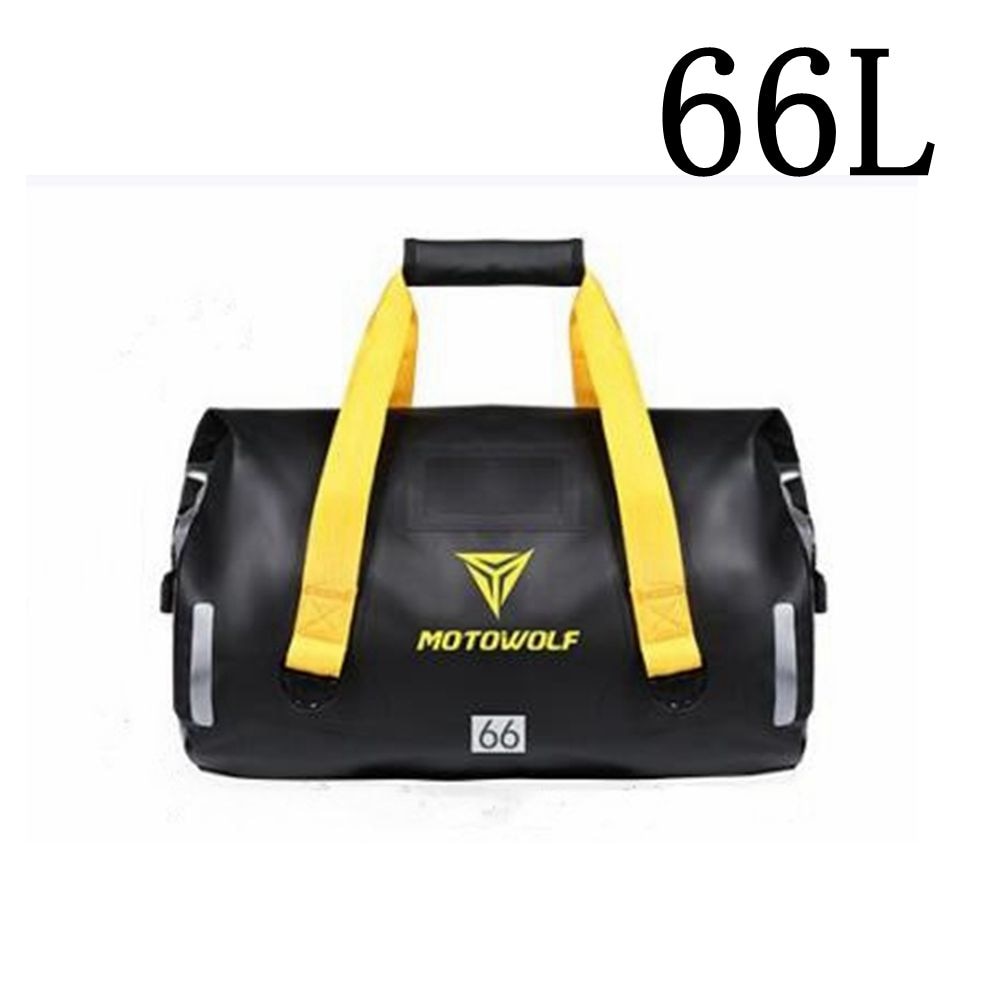 MOTOWOLF - Motorcycle Waterproof Tail Bag - 40/66/80/90L MOTOWOLF