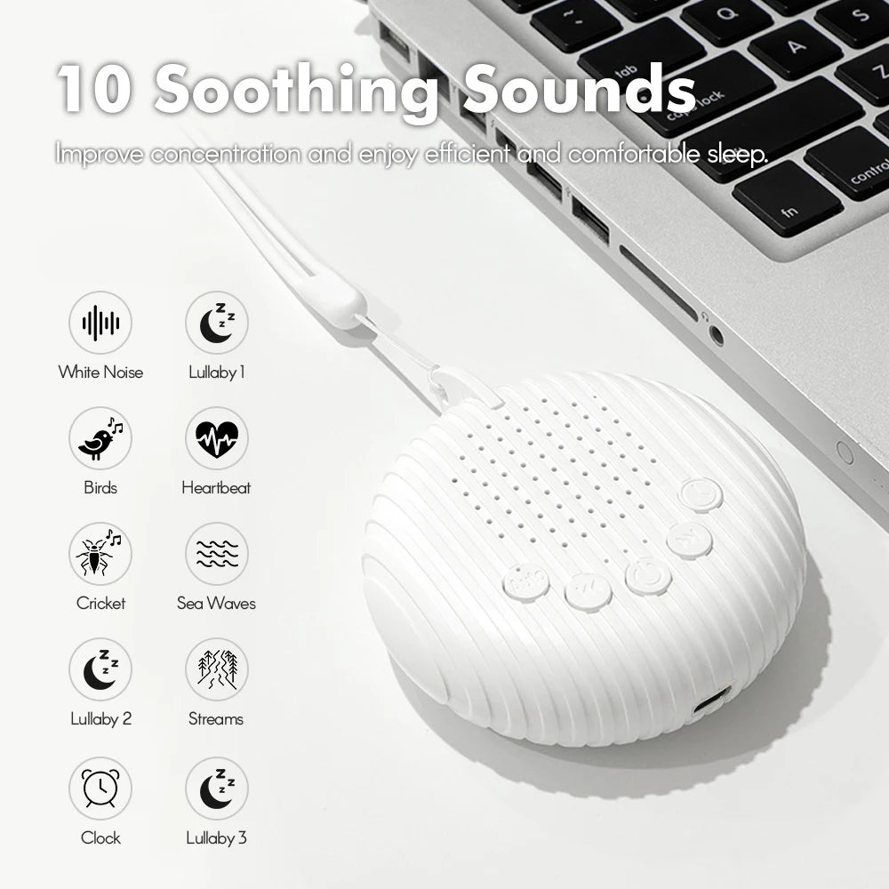 LullabyPro™ Portable Sleep & Relaxation Sound Machine