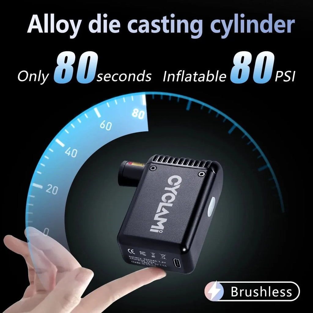 Mini Electric Cordless Air Pump CYCLAMI