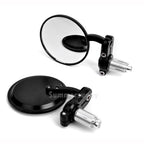 Universal Motorcycle Rear View Handle Bar Mirrors SmalchanCo