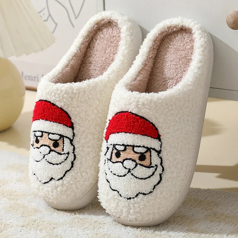 Sweethearts Cozy Pair  Xmas Slippers Smalchanco