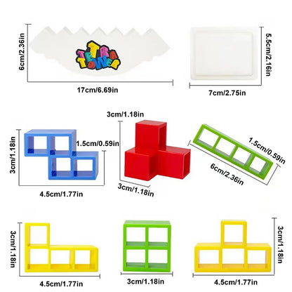 Tetris Stacking Blocks Balance Puzzle