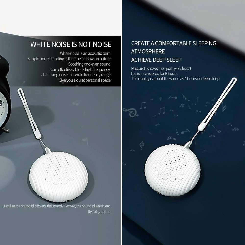 LullabyPro™ Portable Sleep & Relaxation Sound Machine
