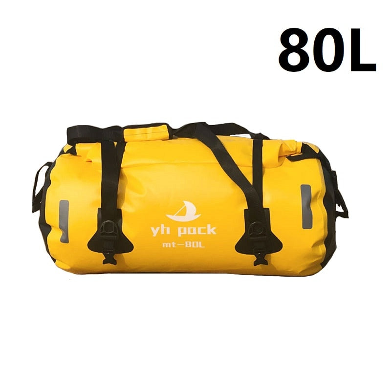 MOTOWOLF - Motorcycle Waterproof Tail Bag - 40/66/80/90L MOTOWOLF