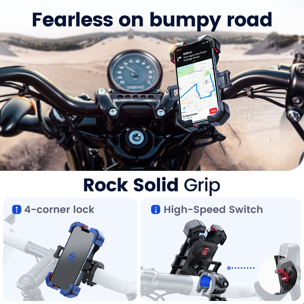Universal Bicycle and Motorcycle Phone Holder SmalchanCo