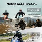 Dash Cam HD Intercom Motorcycle Helmet Headset R1 Pro Freedconn