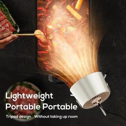 AromaShield™ – Silent Smoke Extractor for Small Spaces