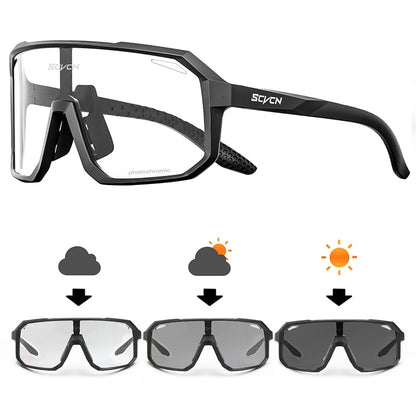 Photochromic UV400 Cycling Sunglasses