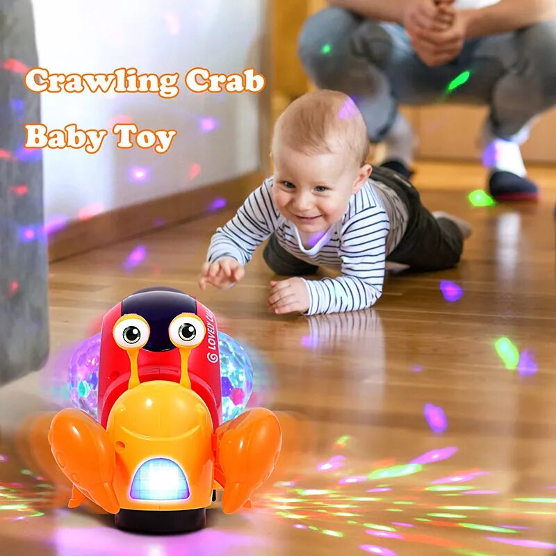 Crawling Crab / Snail Infant Educational Toys