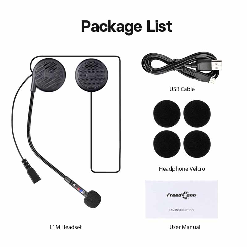 Dash Cam HD Intercom Motorcycle Helmet Headset R1 Pro Freedconn