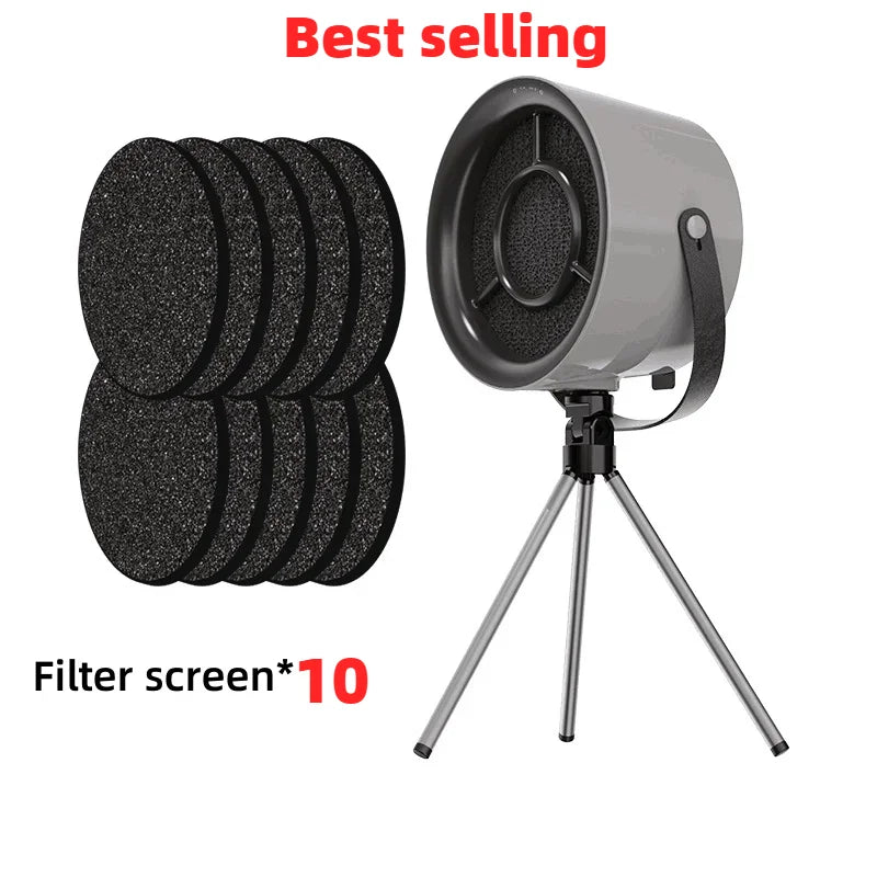 AromaShield™ – Silent Smoke Extractor for Small Spaces