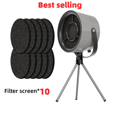 AromaShield™ – Silent Smoke Extractor for Small Spaces