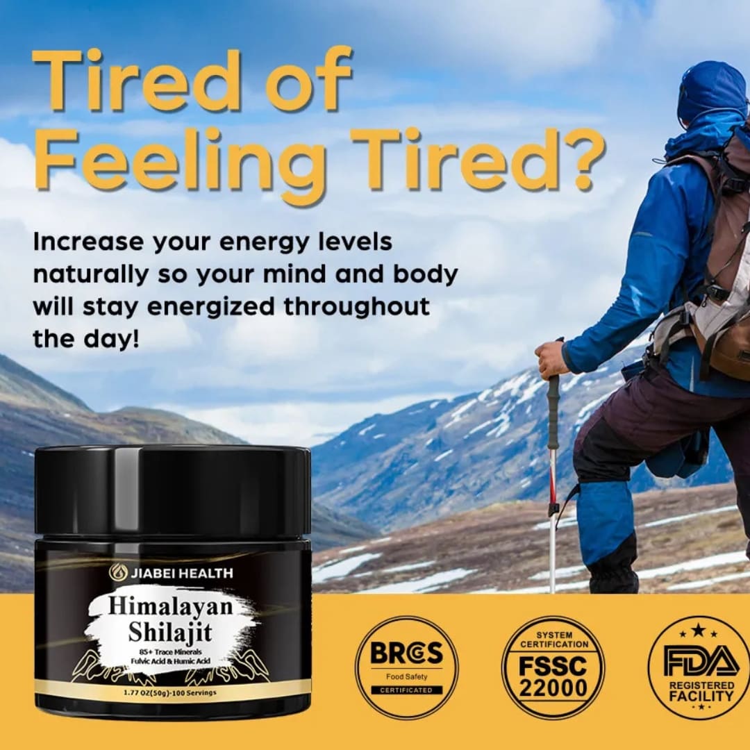 Aureli Purea® Himalayan Shilajit Resin – High Fulvic Acid Energy & Immune Support SMCH