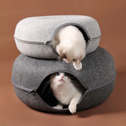 MeowMaze Cat Tunnel Bed