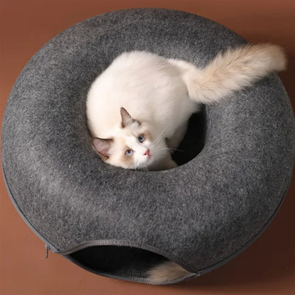 MeowMaze Cat Tunnel Bed