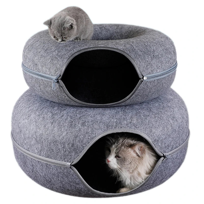 MeowMaze Cat Tunnel Bed