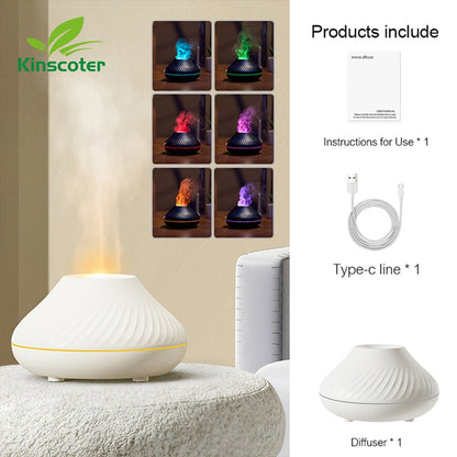 Volcanic Aroma Diffuser Lamp