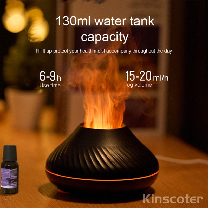 Volcanic Aroma Diffuser Lamp