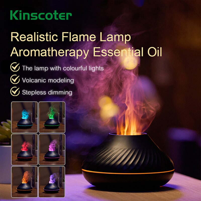 Volcanic Aroma Diffuser Lamp